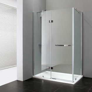 EXTRA R33 - 120 x 90 cm sprchovací kút, matné sklo
